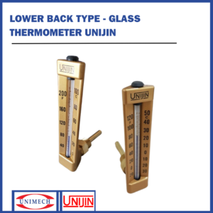 nhiệt kế công nghiệp chân vuông